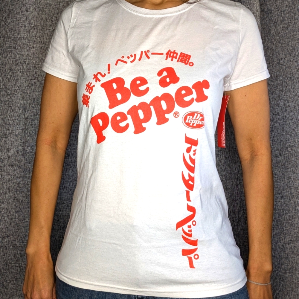 Dr. Pepper Japanese Be a Pepper tshirt